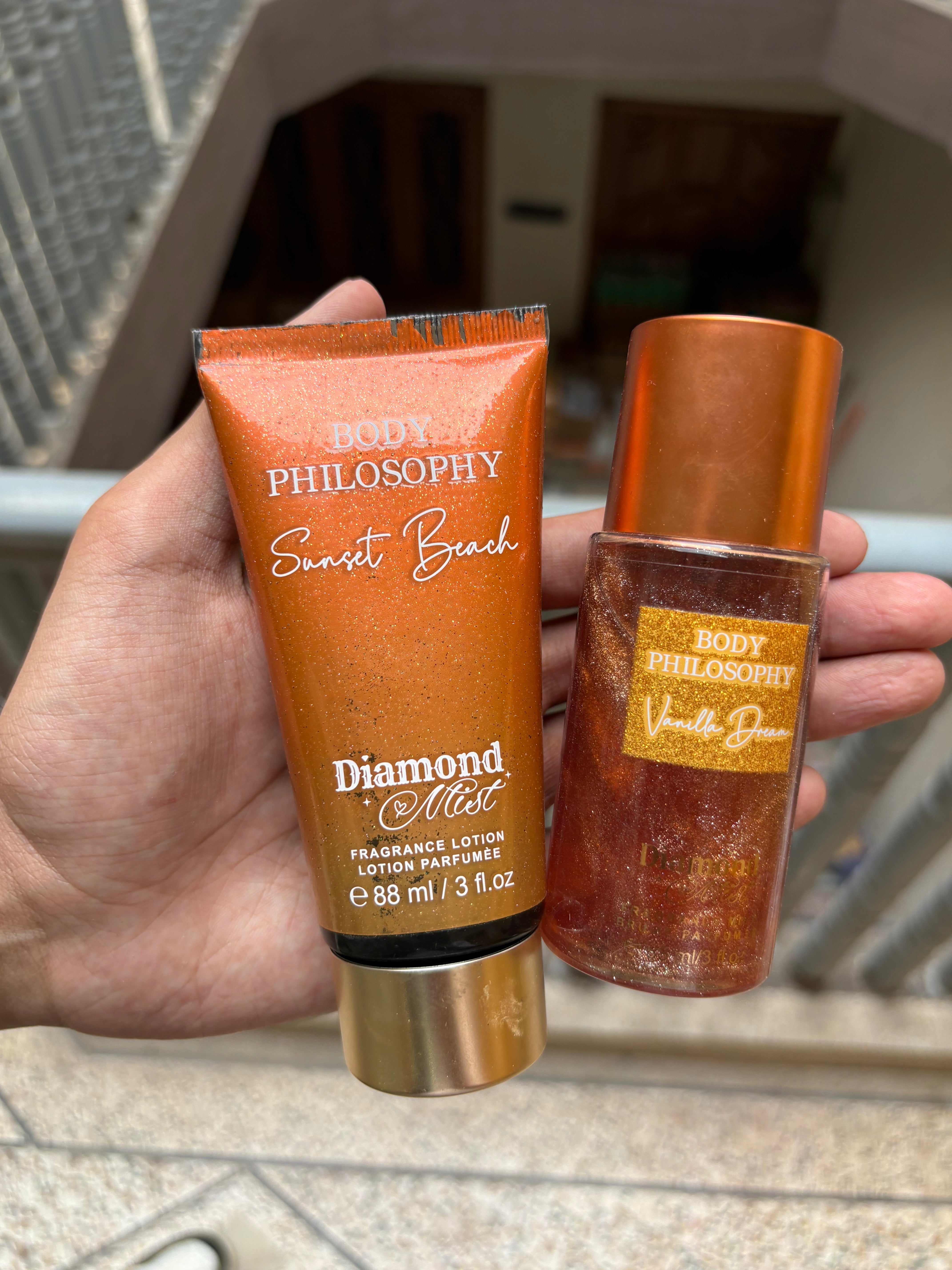 Body Philosophy Fragnance Lotion & Mist Set (Vanilla Dream)