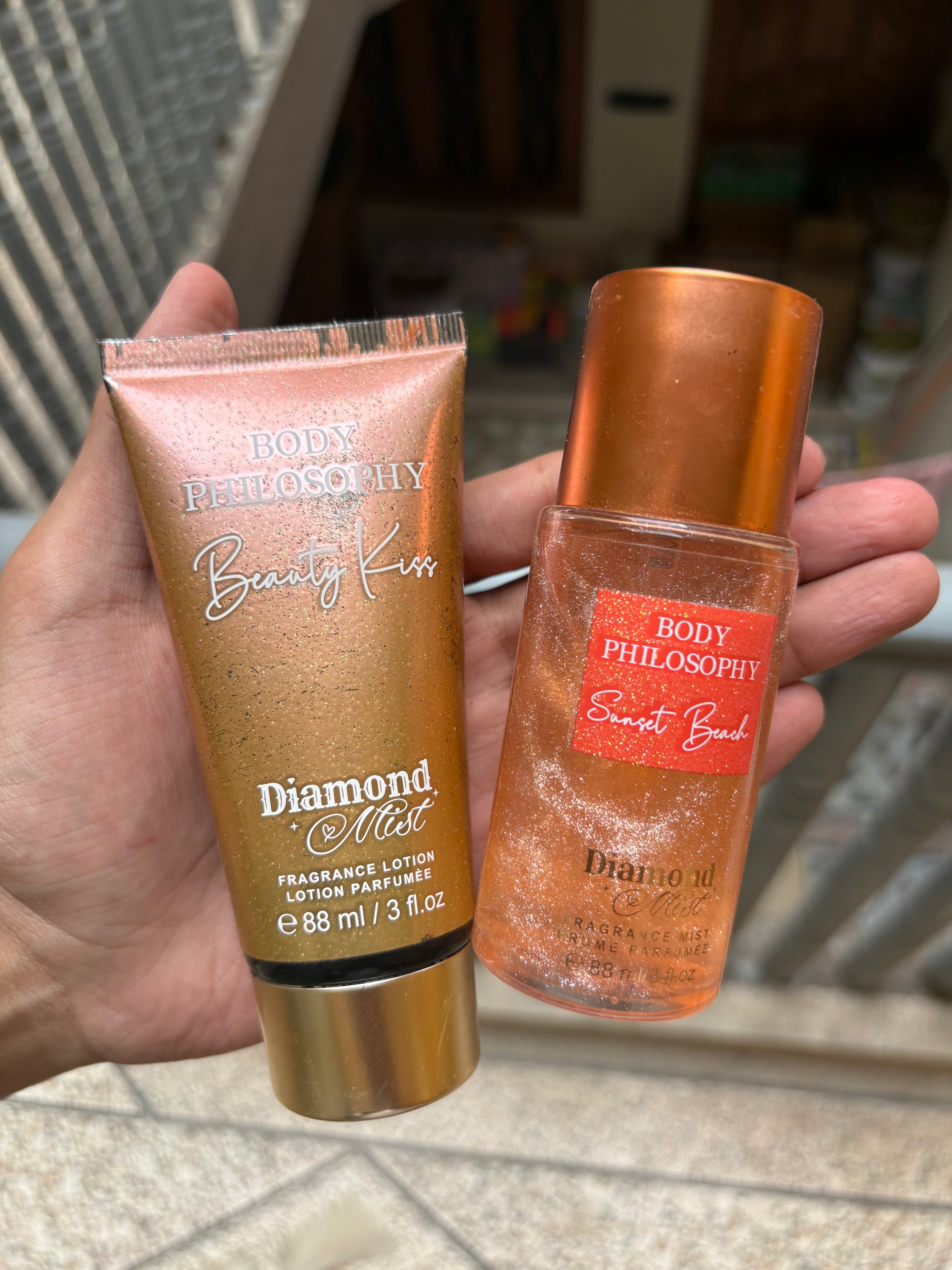 Body Philosophy Fragnance Lotion & Mist Set (Sunset beach)