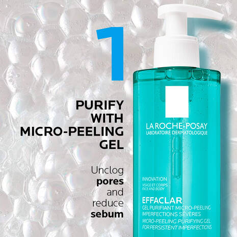 La Roche-Posay - Effaclar Micro Peeling Cleaning Gel