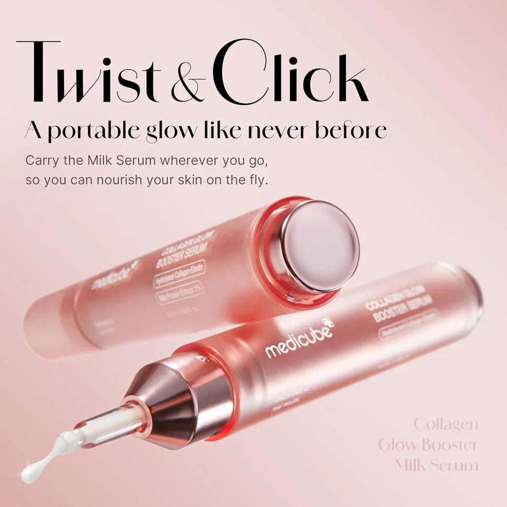 Medicube Collagen Glow Booster Milk Serum – Twist & Click