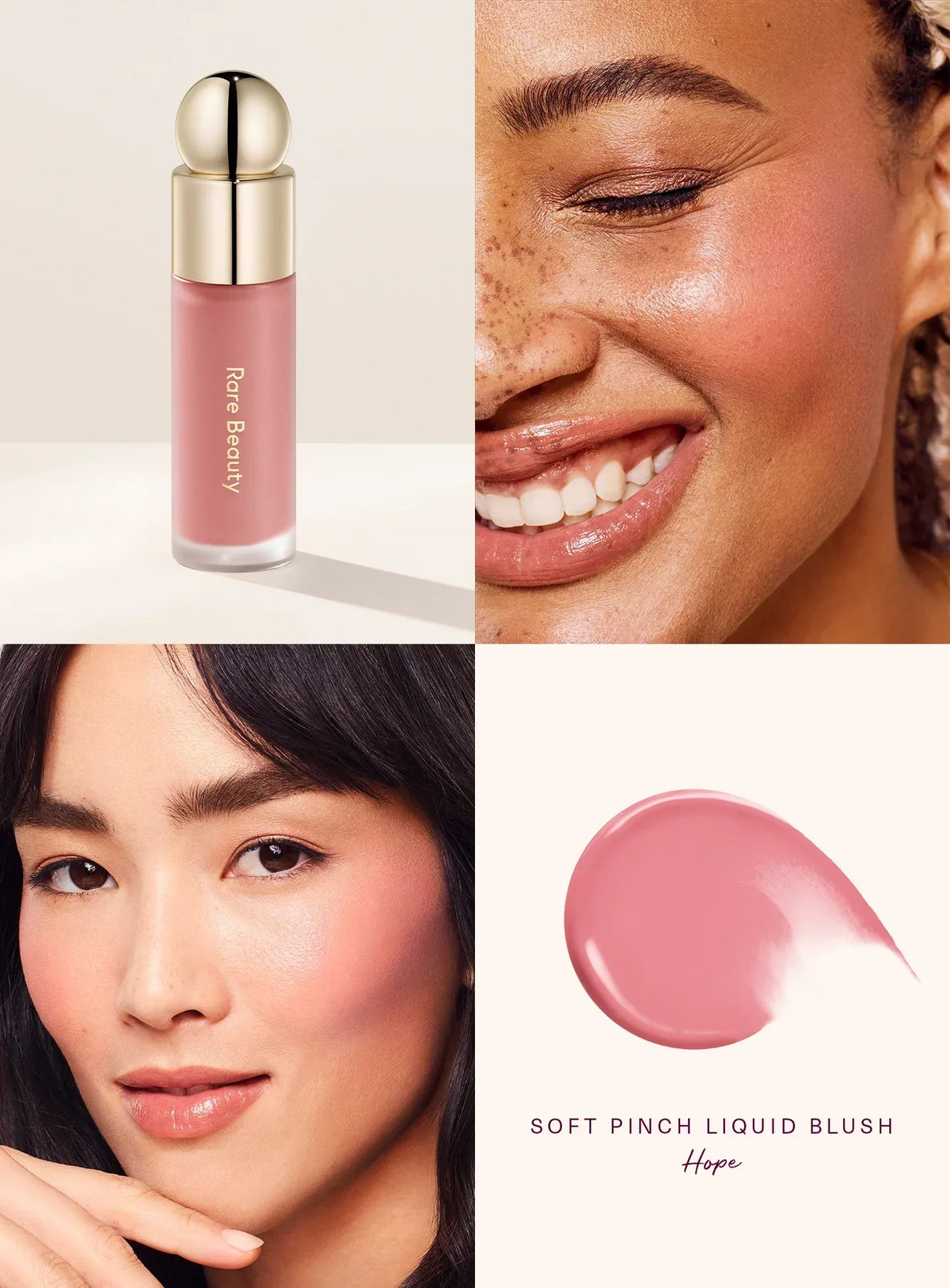 Rare beauty Soft Pinch Liquid Blush full size ( HOPE )