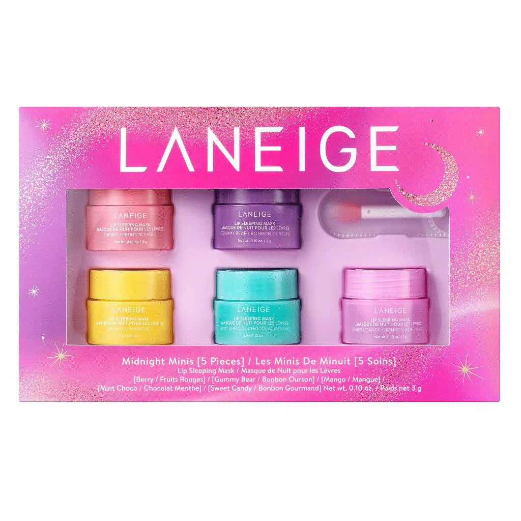 LANEIGE MIDNIGHT MINIS SET OF 5