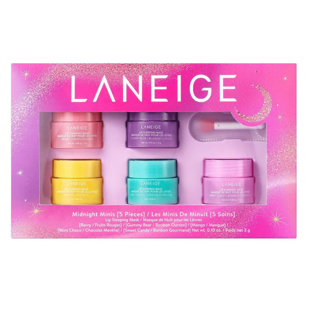 LANEIGE MIDNIGHT MINIS SET OF 5 BEAUTYiNPK