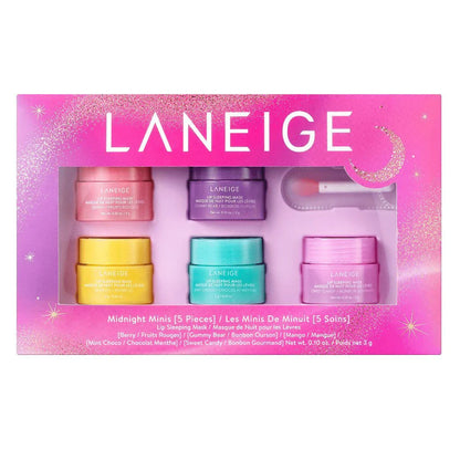 LANEIGE MIDNIGHT MINIS SET OF 5 BEAUTYiNPK