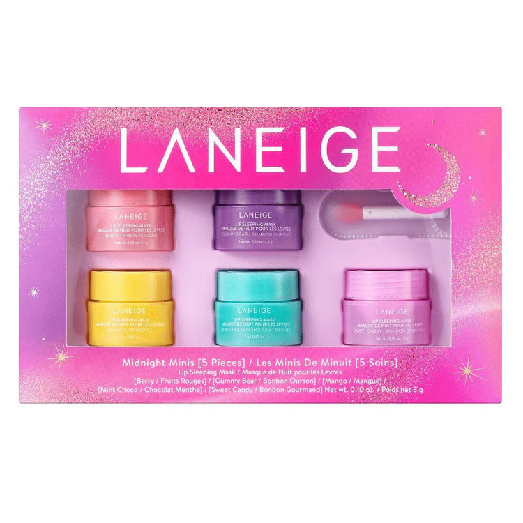 LANEIGE MIDNIGHT MINIS SET OF 5