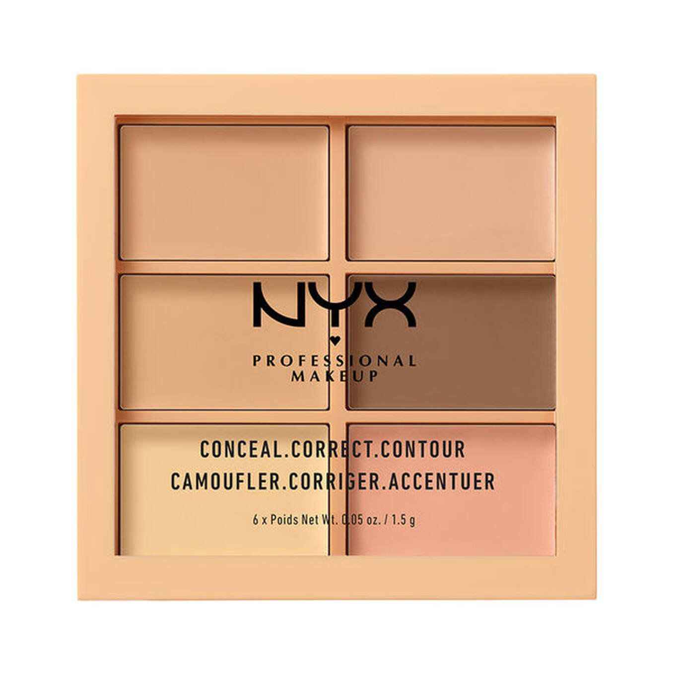 NYX color correcting and concealer pallete