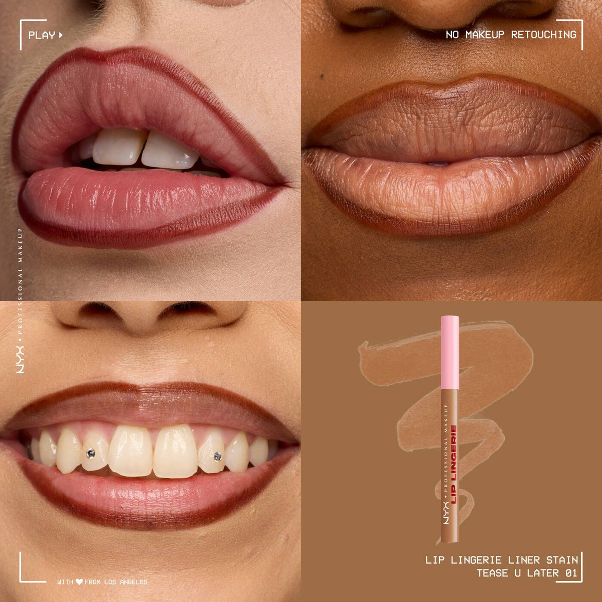 nyx Lip Lingerie Lip Liner Stain
