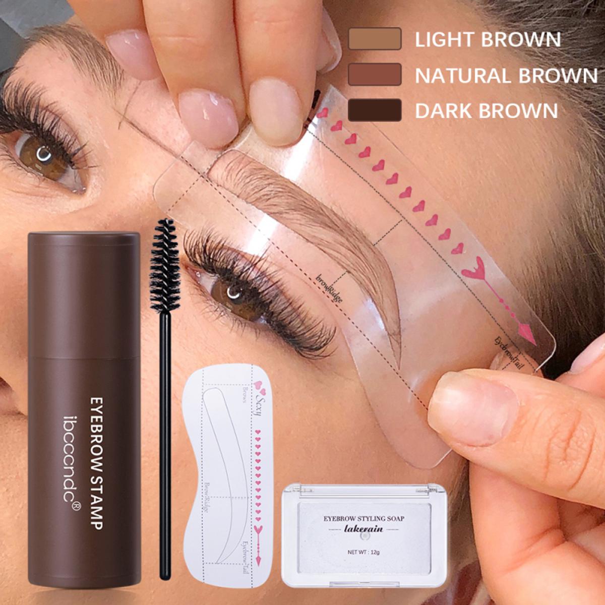 Multi functional eyebrow stamp