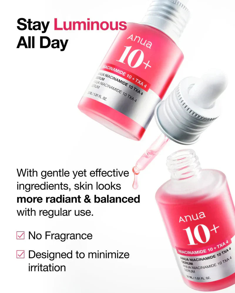 Anua Niacinamide 10% + TXA 4% Dark Spot Correcting Serum | KOREA
