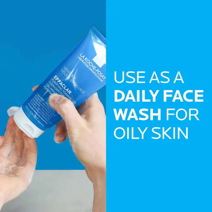 La Roche-Posay Effaclar AR Purifying Foaming Gel – 200ml for Oily & Sensitive Skin