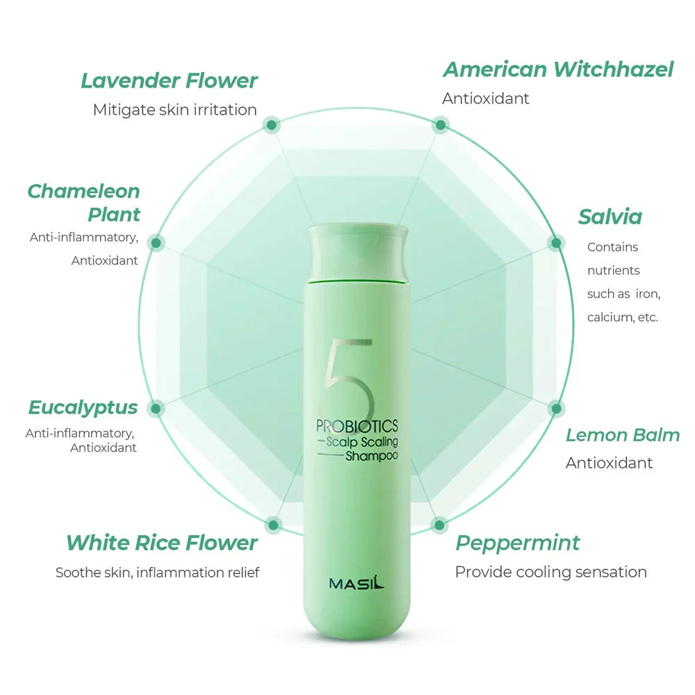 MASIL 5 Probiotics Scalp Scaling Shampoo - 300ml