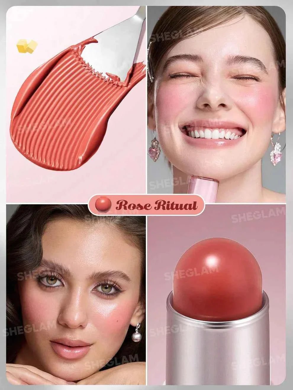 SHEGLAM Buttery Bliss Blush Stick.