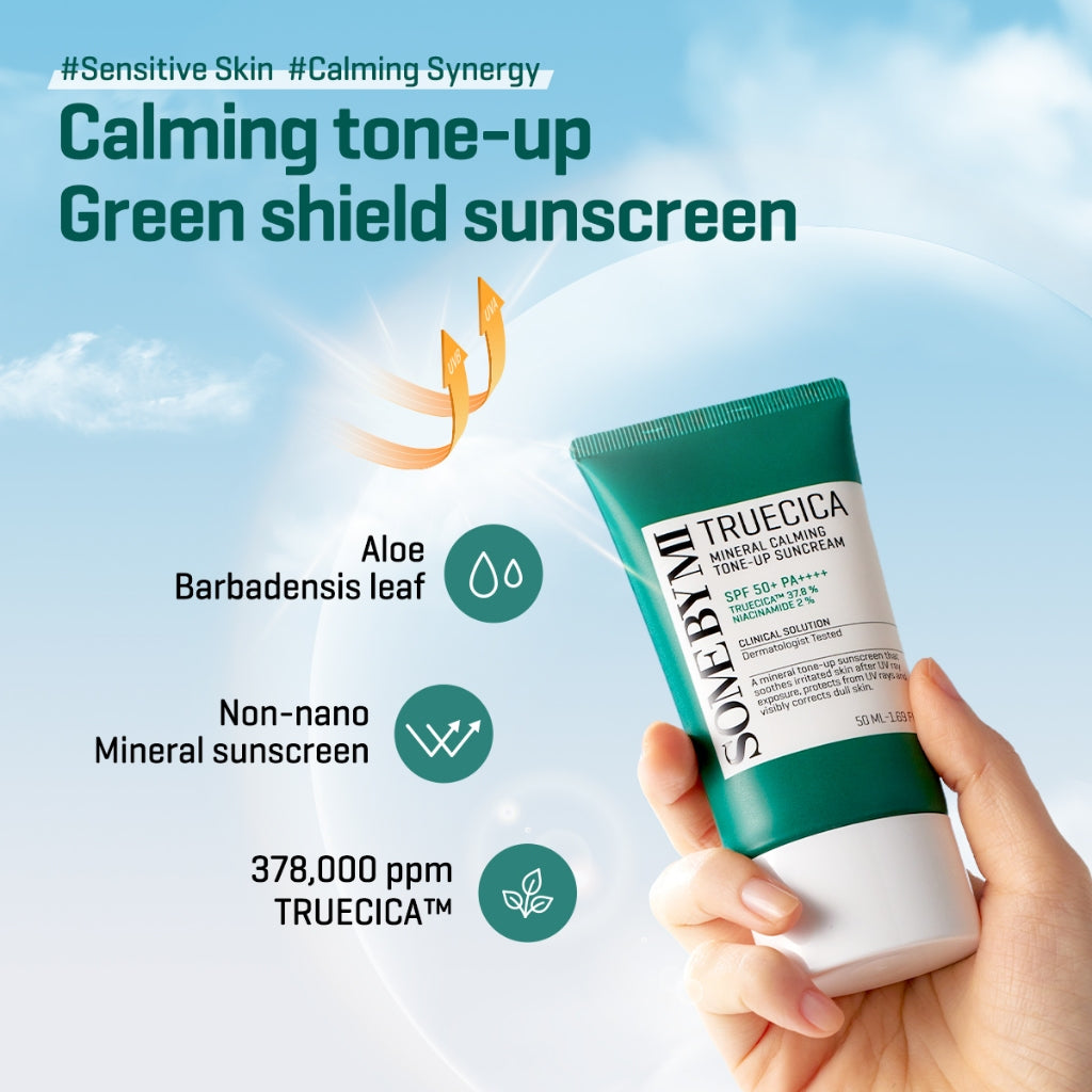 SOME BY MI Truecica mineral Calming Tone-up Sunscreen