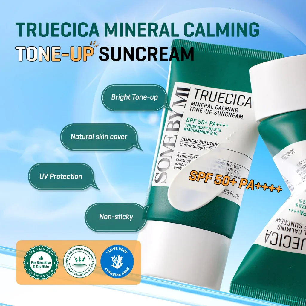 SOME BY MI Truecica mineral Calming Tone-up Sunscreen